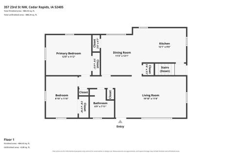 357 23rd Street NW Cedar Rapids IA 52405