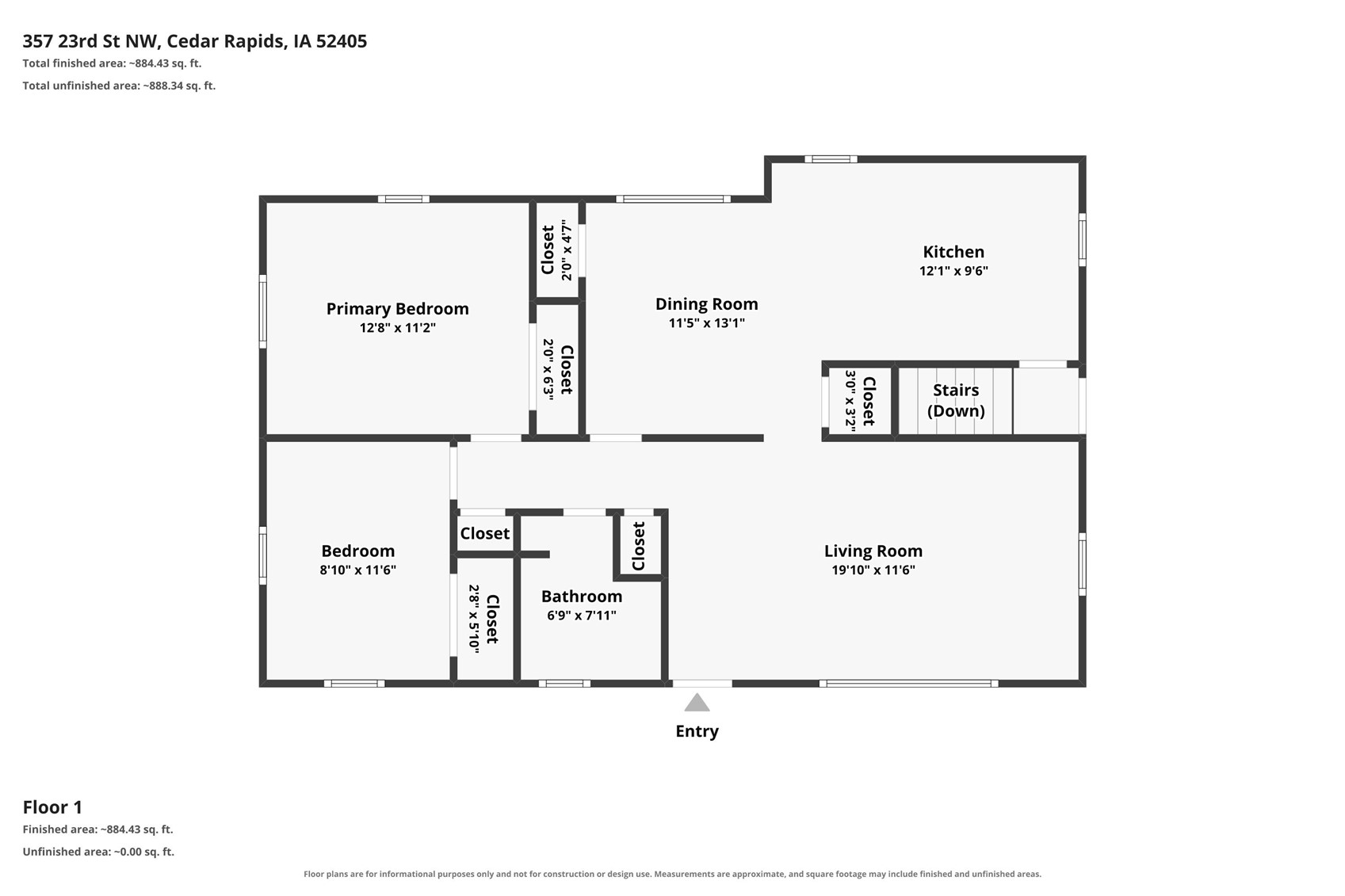 357 23rd Street NW Cedar Rapids IA 52405