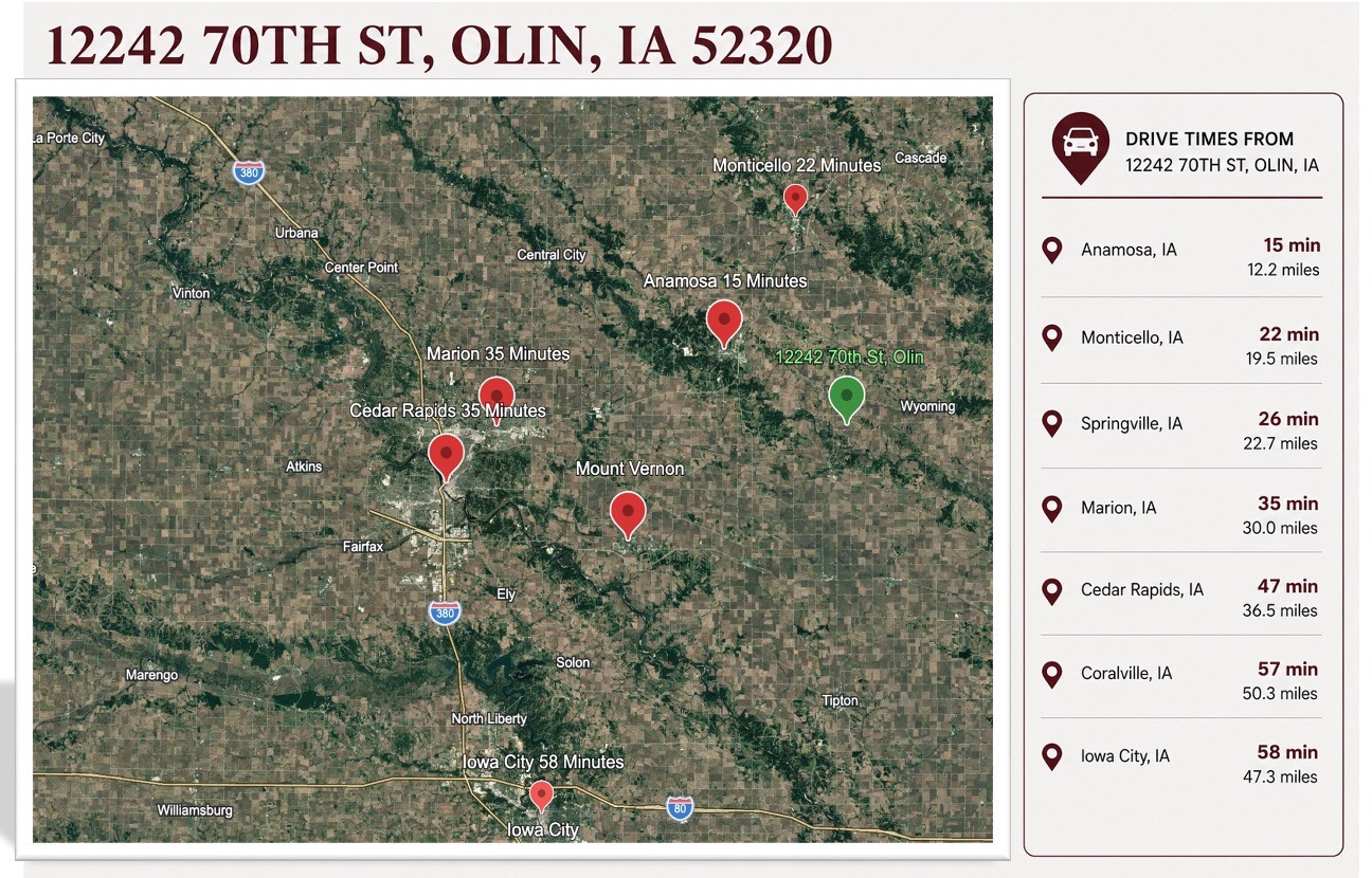 12242 70th Street Olin IA 52320