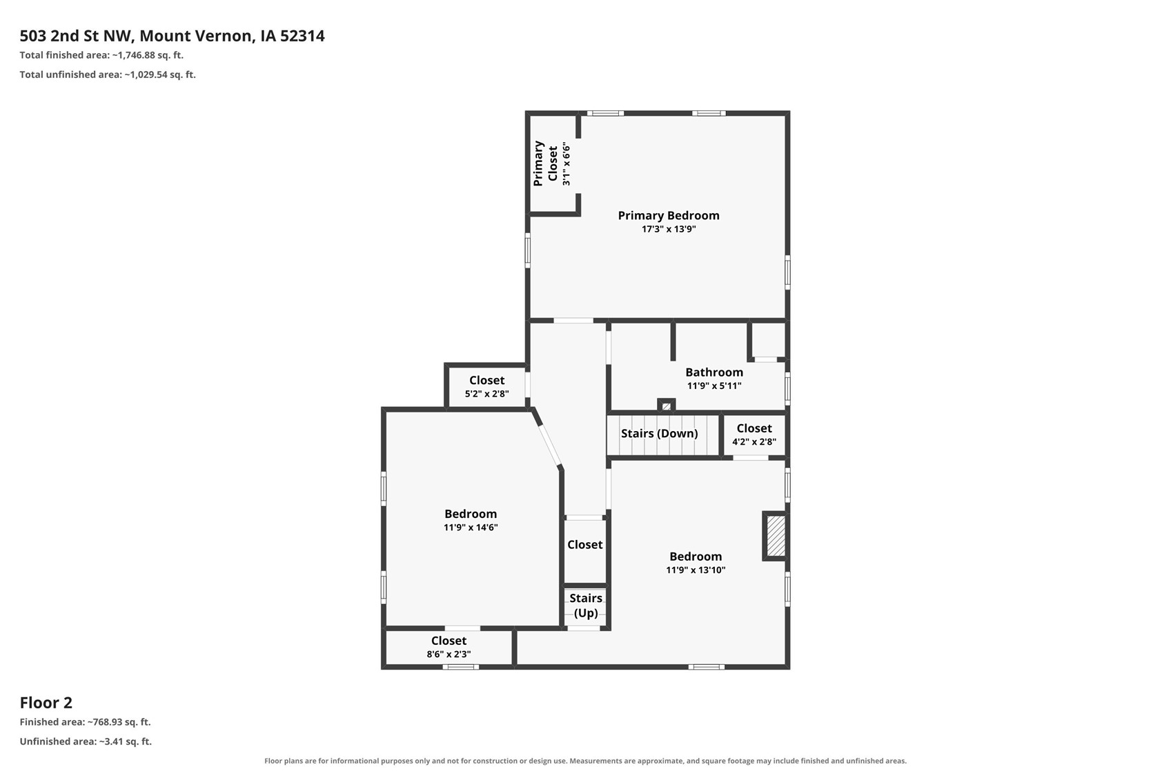 503 2nd Street NW Mt Vernon IA 52314