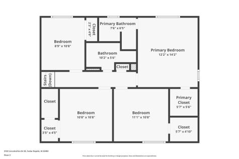 2132 Lincolnshire Drive SE Cedar Rapids IA 52403