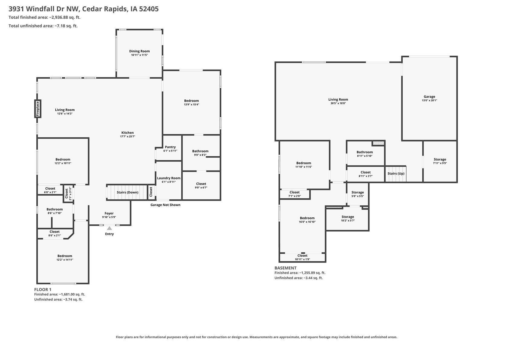 3931 Windfall Drive NW Cedar Rapids IA 52405