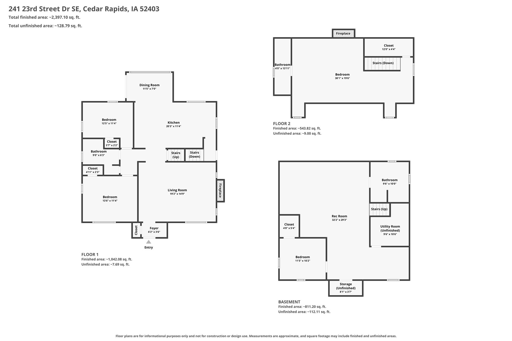 241 23rd Street Drive SE Cedar Rapids IA 52403