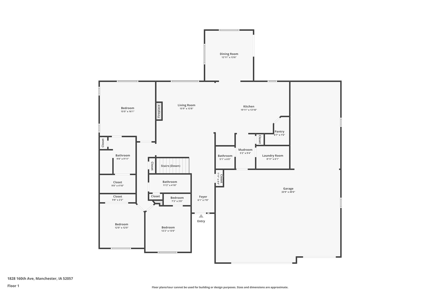 1828 160th Avenue Manchester IA 52057