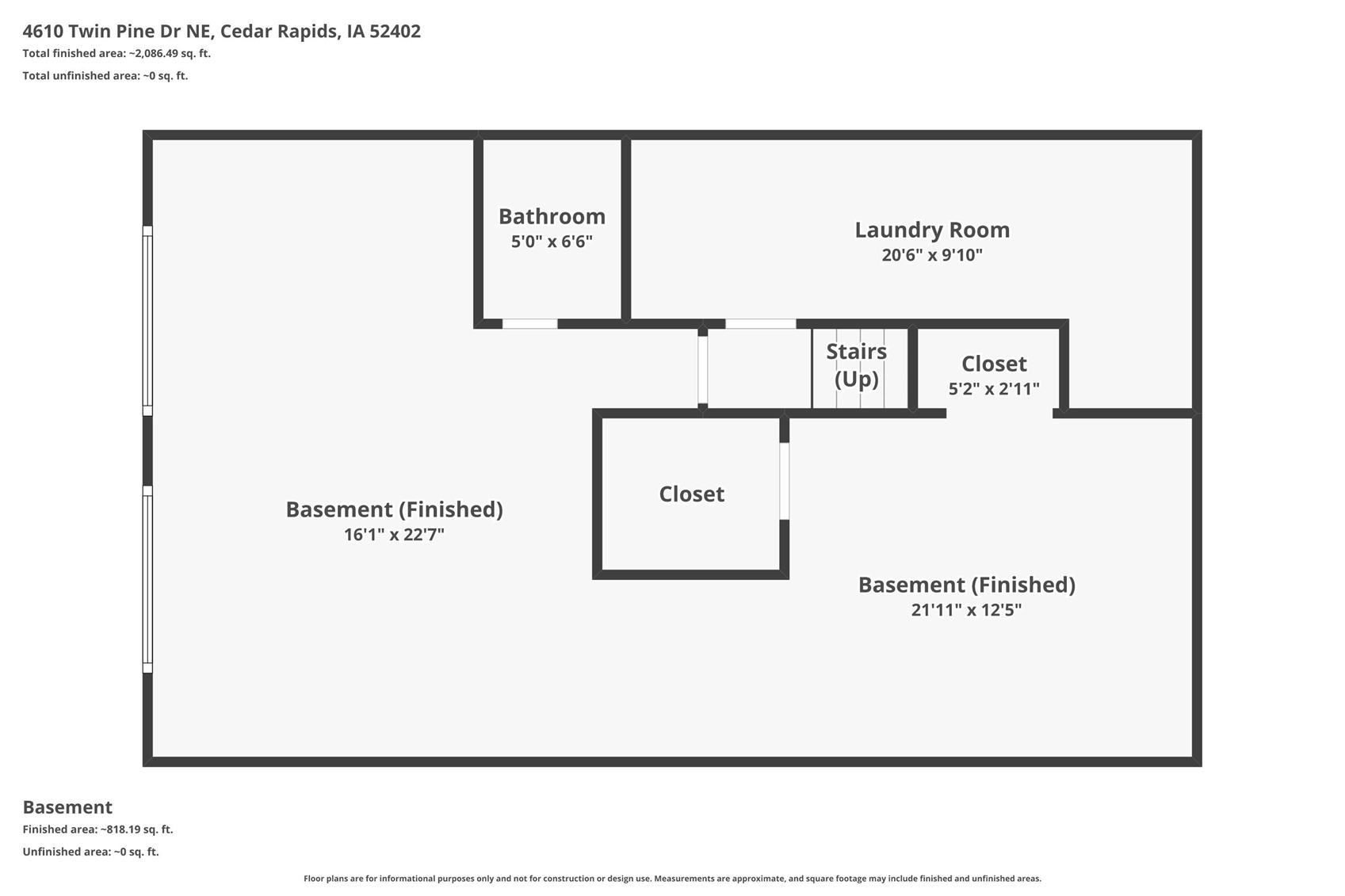 4610 Twin Pines Drive NE Cedar Rapids IA 52402