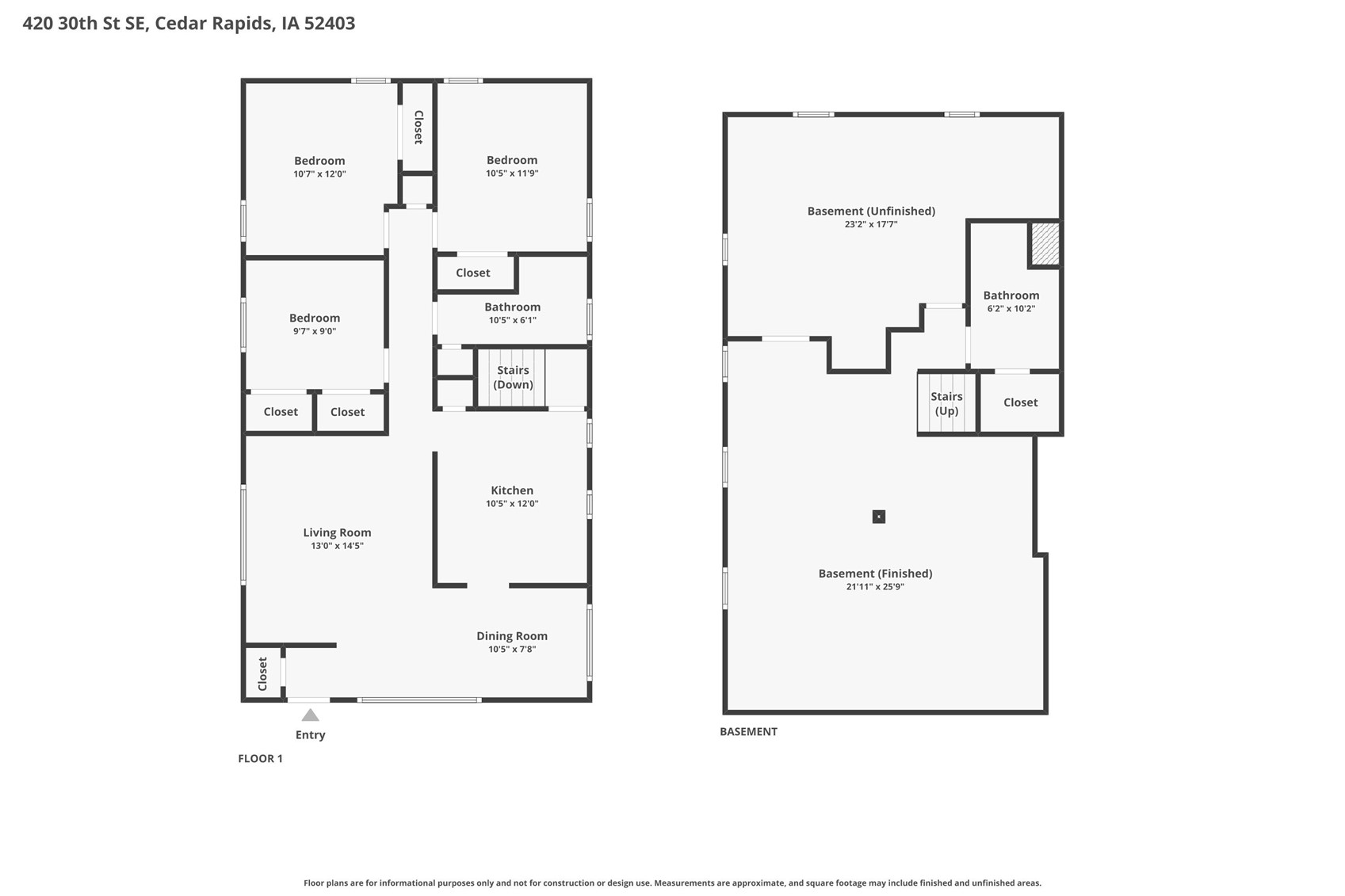 420 30th Street SE Cedar Rapids IA 52403