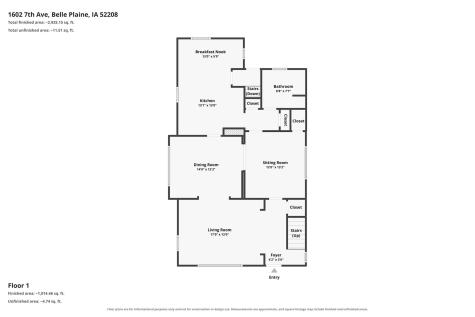 1602 7th Avenue Belle Plaine IA 52208