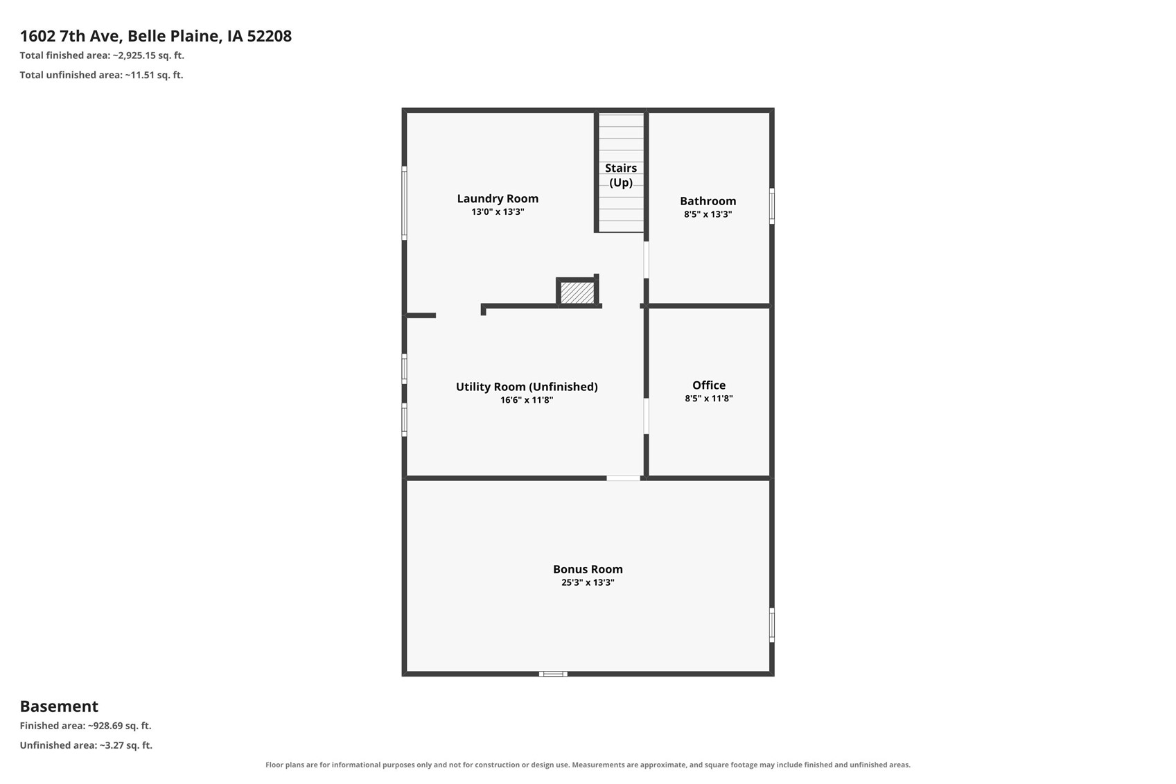 1602 7th Avenue Belle Plaine IA 52208