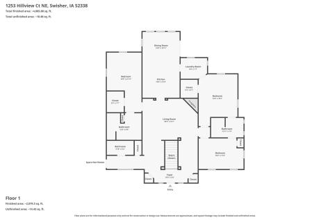 1253 Hillview Court NE Swisher IA 52338