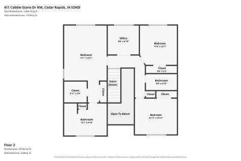 411 Cobble Stone Drive NW Cedar Rapids IA 52405