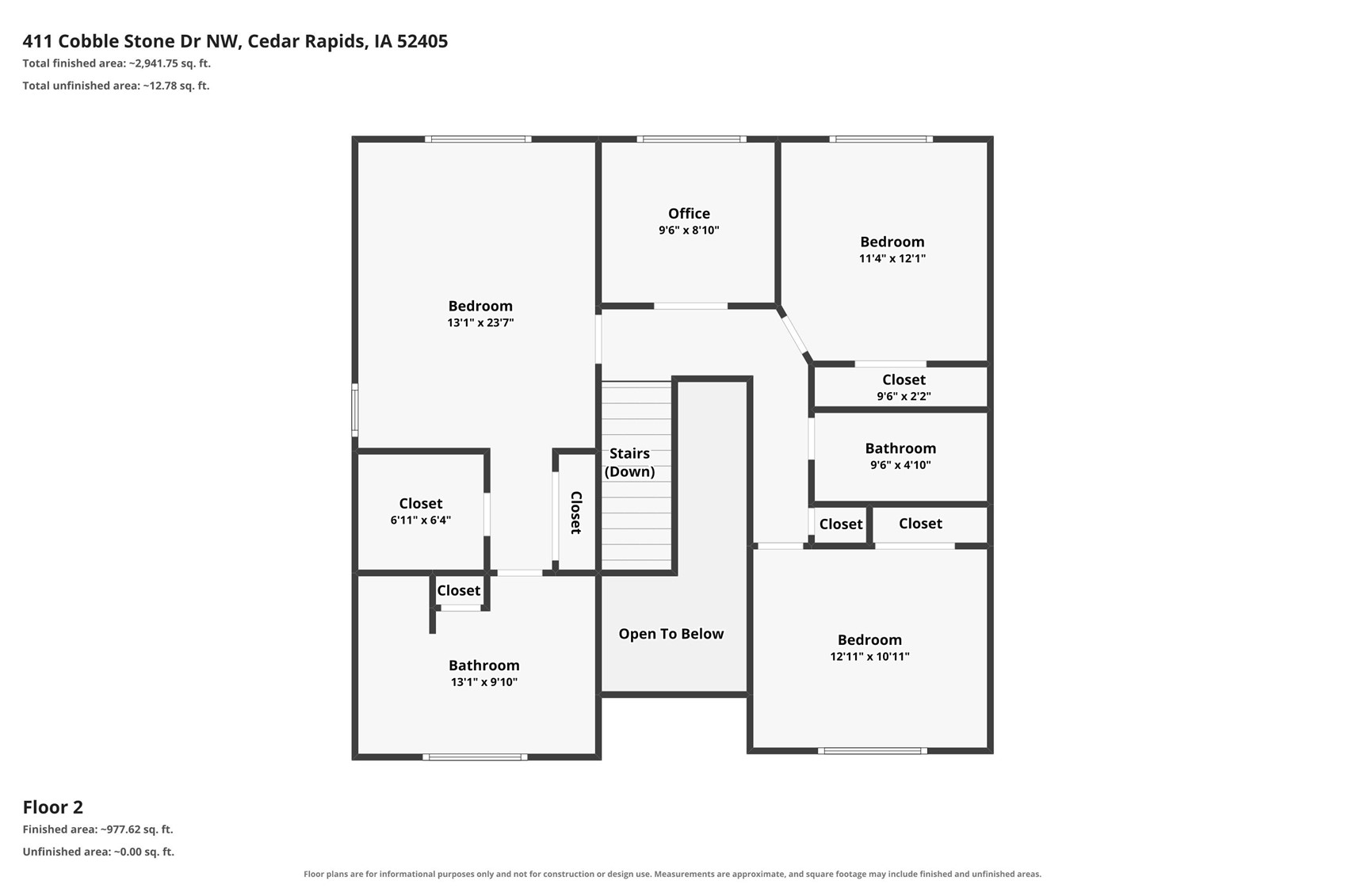 411 Cobble Stone Drive NW Cedar Rapids IA 52405