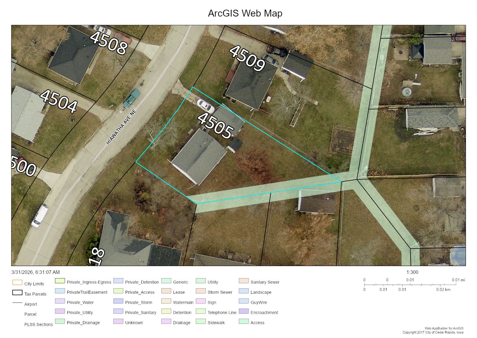 4505 Hiawatha Avenue NE Cedar Rapids IA 52402