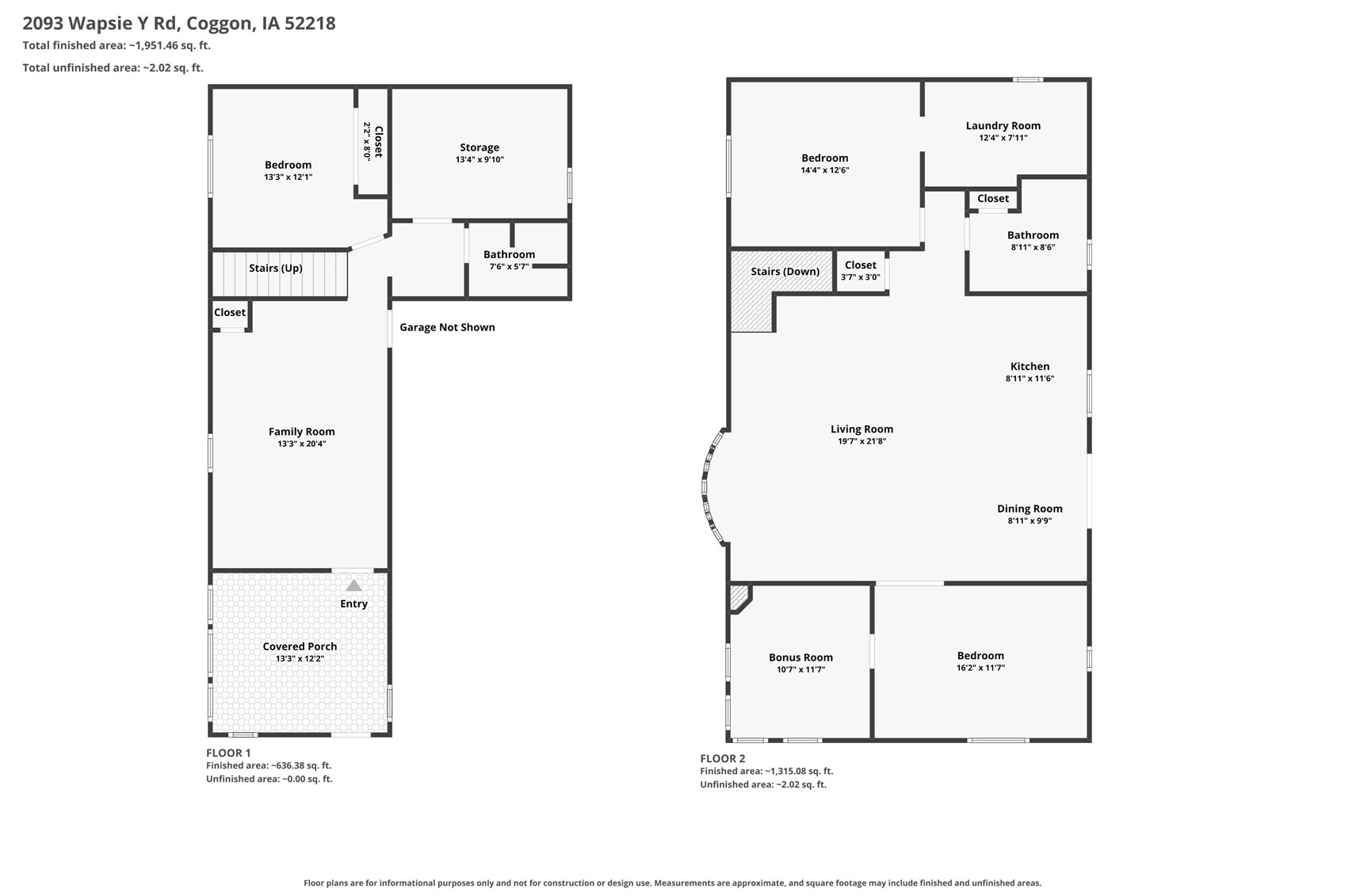 2093 Wapsie Y Road Coggon IA 52213