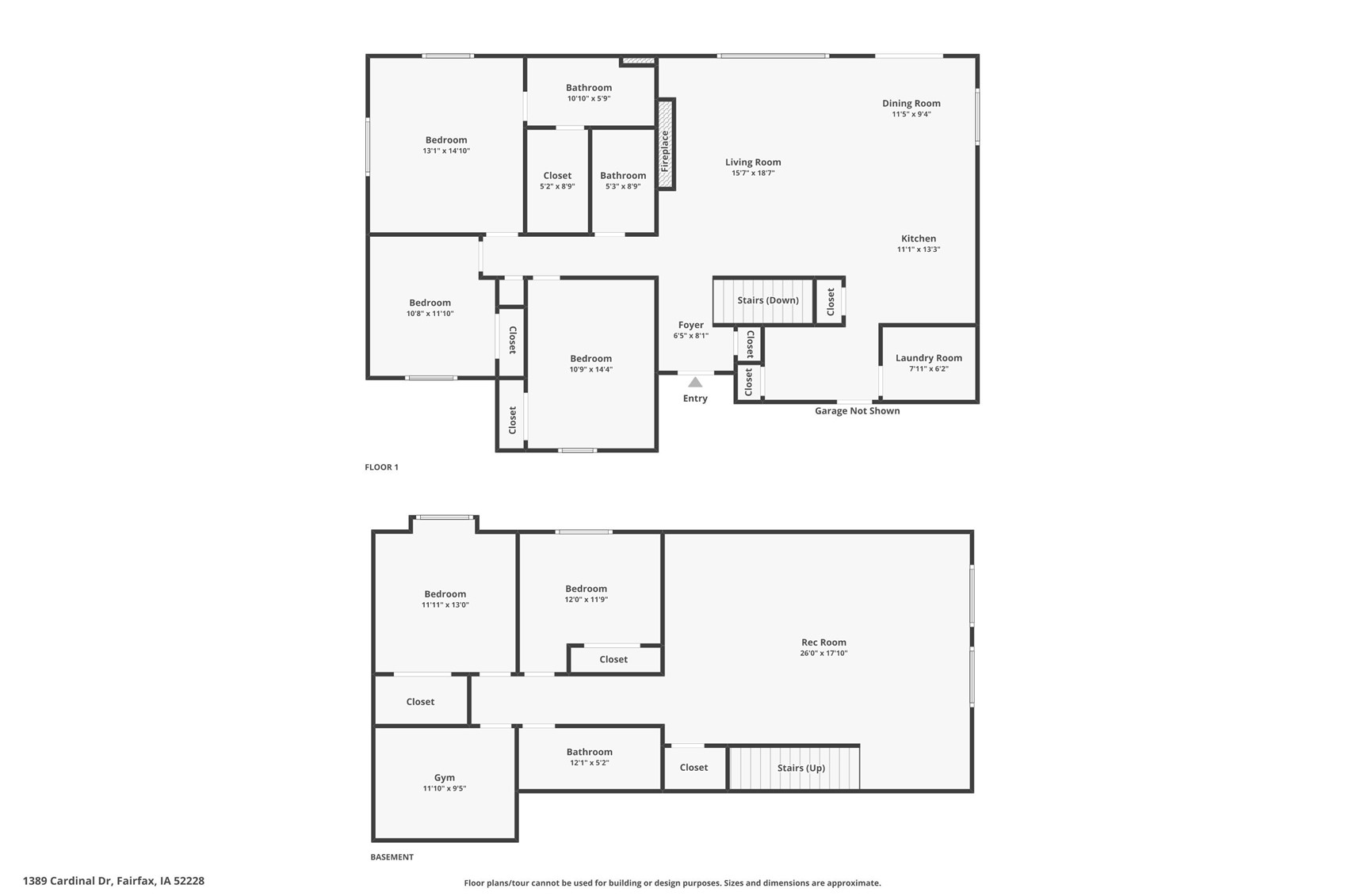 1389 Cardinal Drive Fairfax IA 52228