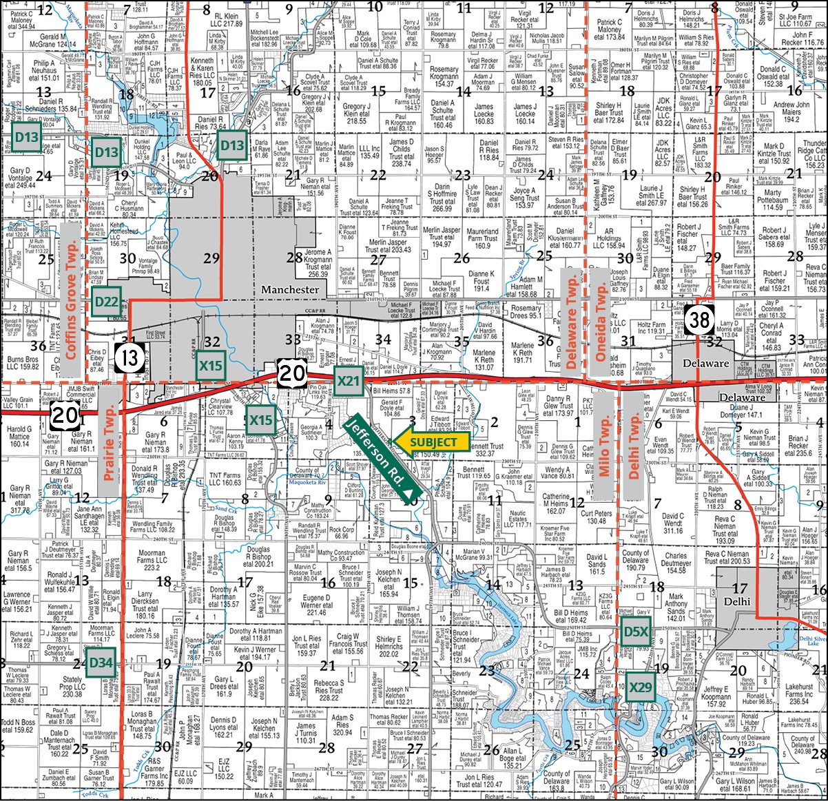 2290 Jefferson Road Manchester IA 52057