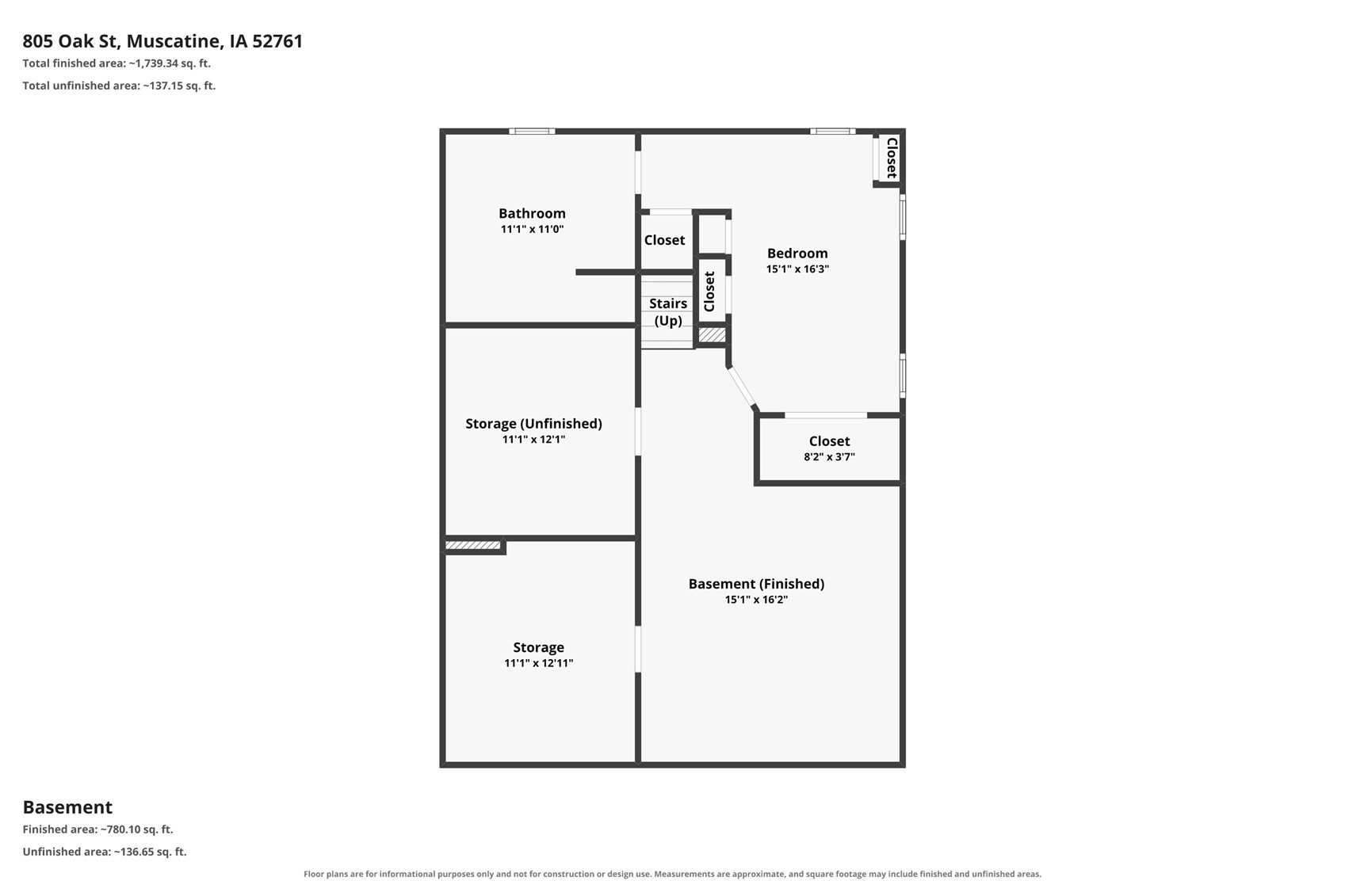 805 Oak Street Muscatine IA 52761
