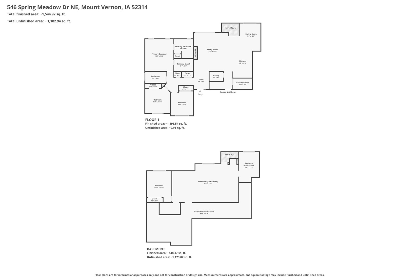546 Spring Meadow Drive NE Mt Vernon IA 52314