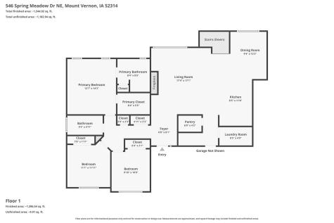 546 Spring Meadow Drive NE Mt Vernon IA 52314