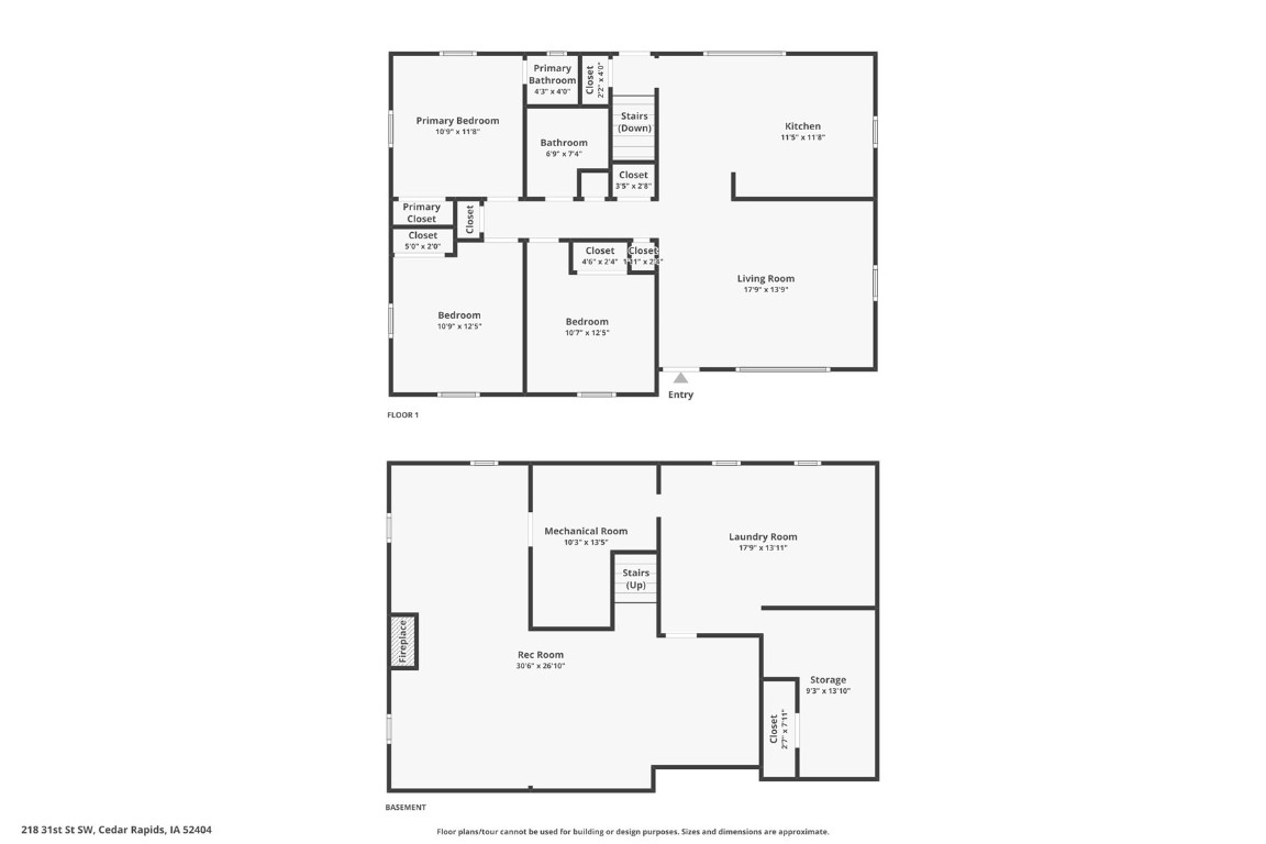 218 31st Street SW Cedar Rapids IA 52404
