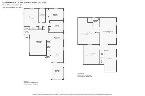 920 Westwood NW Cedar Rapids IA 52405