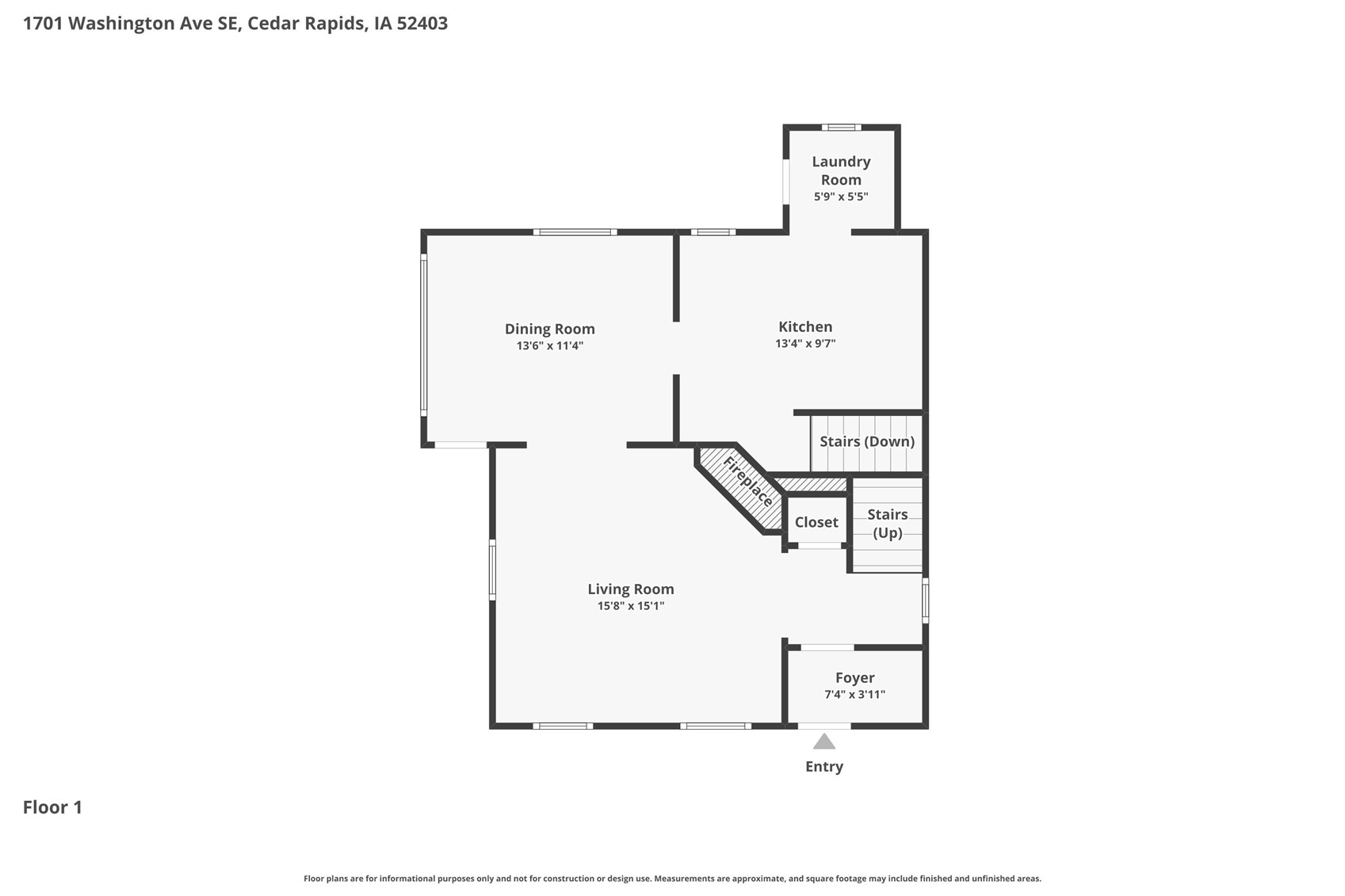 1701 Washington Avenue SE Cedar Rapids IA 52403