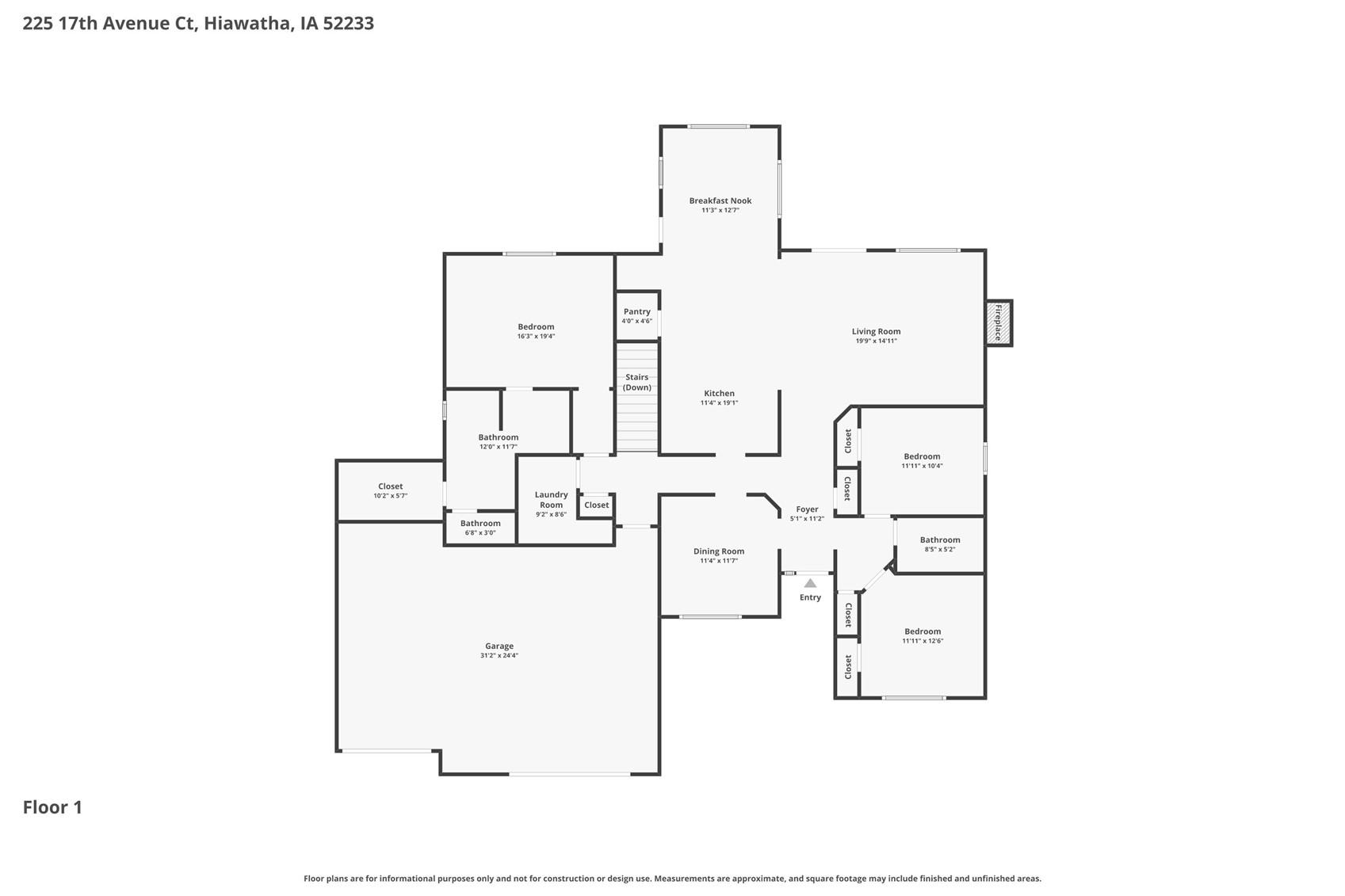 225 17th Avenue Court Hiawatha IA 52233