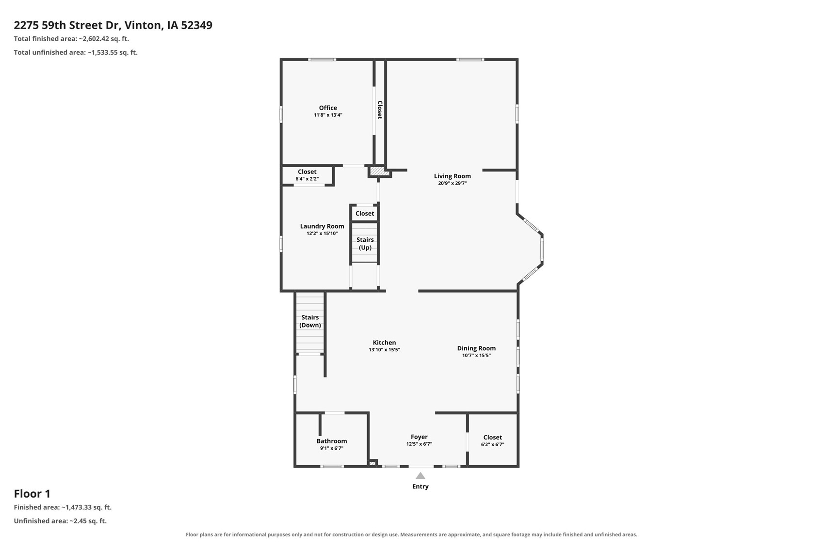 2275 59th St Drive Vinton IA 52349