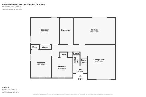 6503 Medford Lane NE Cedar Rapids IA 52402