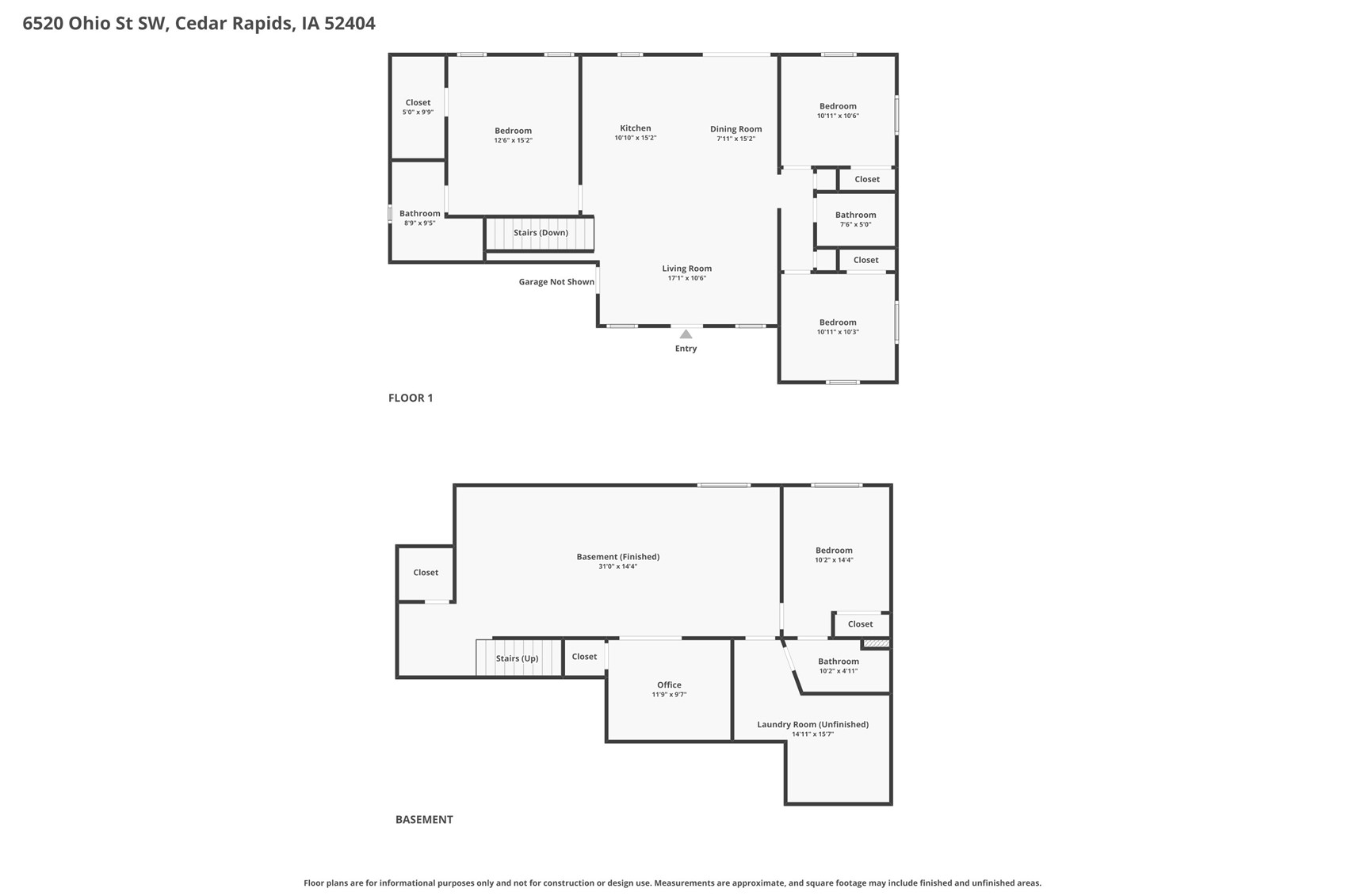 6520 Ohio Street SW Cedar Rapids IA 52404