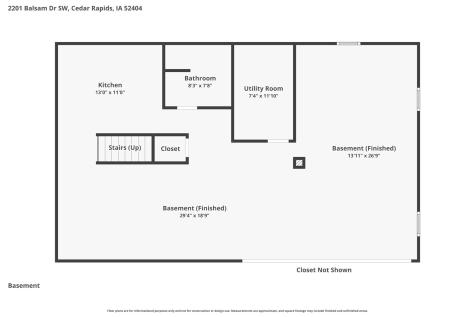 2201 Balsam Drive SW Cedar Rapids IA 52404
