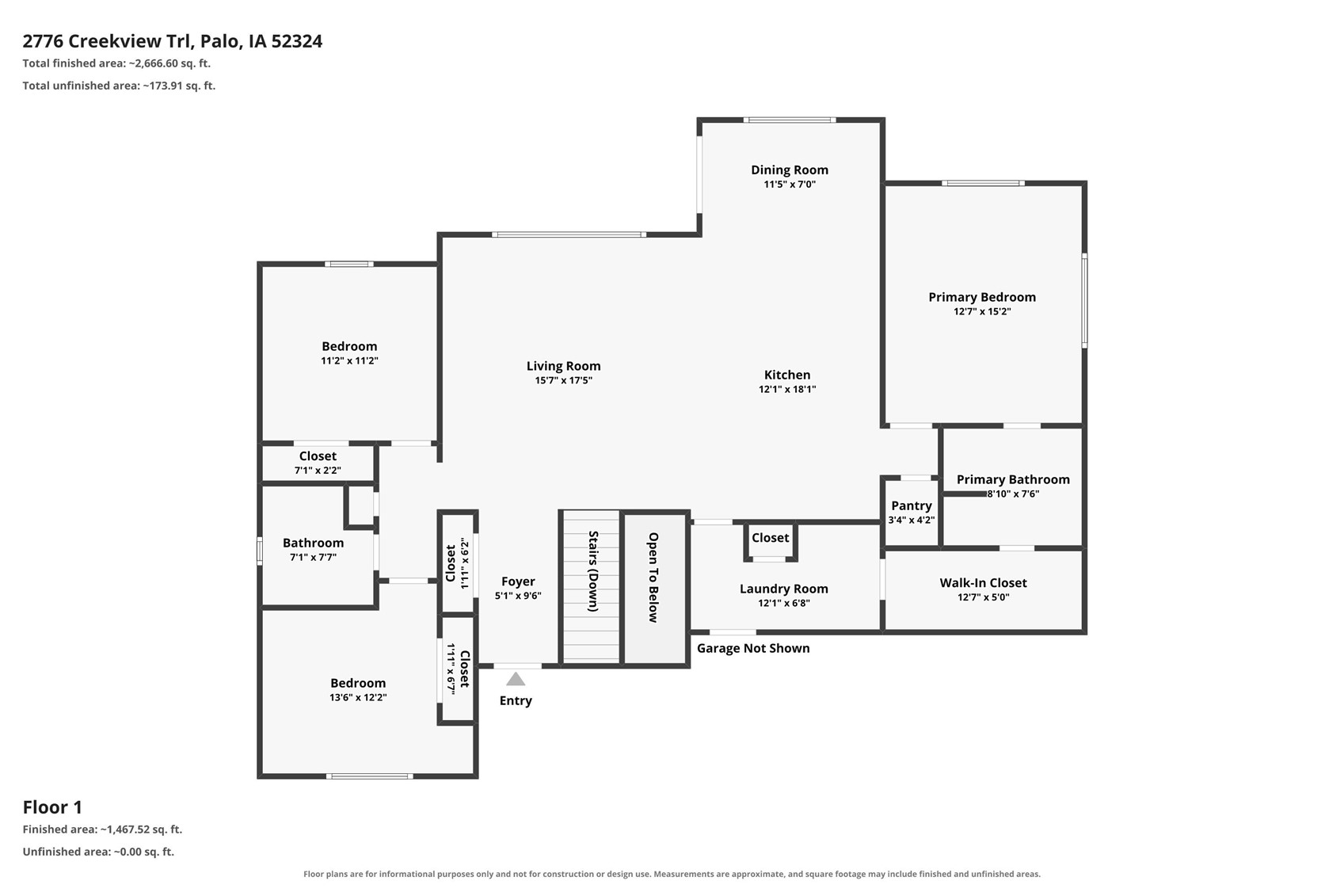 2776 Creekview Trail Palo IA 52324