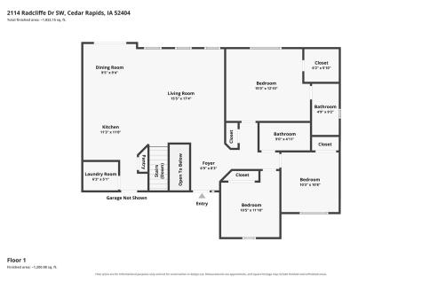 2114 Radcliffe Drive SW Cedar Rapids IA 52404
