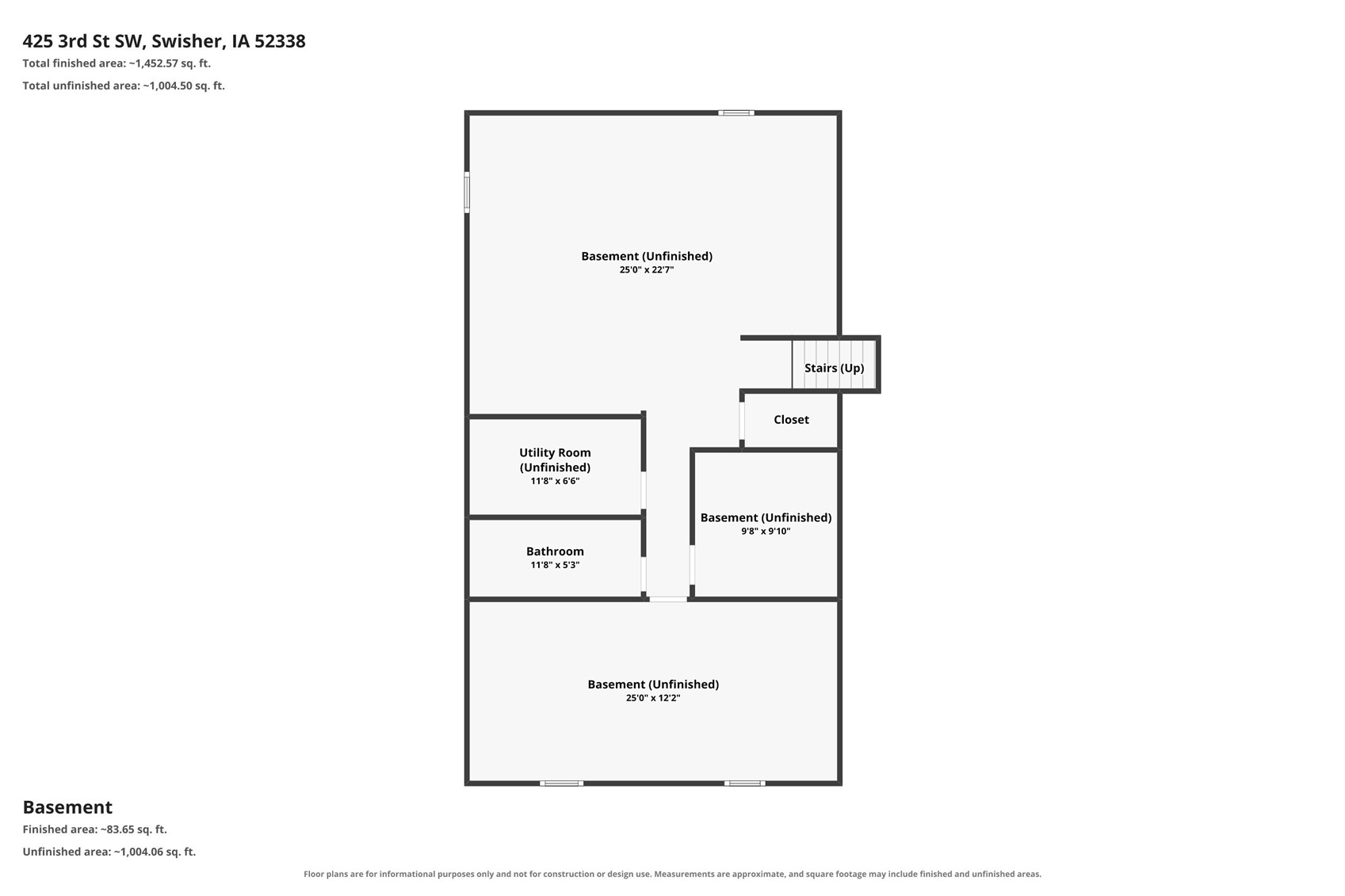 425 3rd Street SW Swisher IA 52338