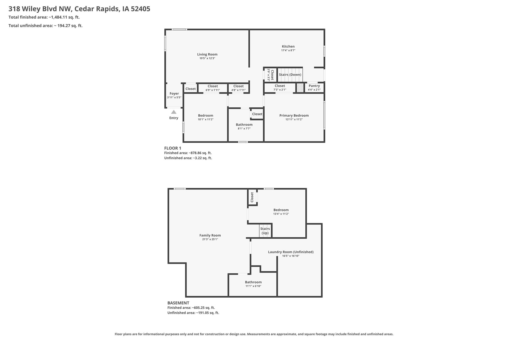318 Wiley Boulevard NW Cedar Rapids IA 52405