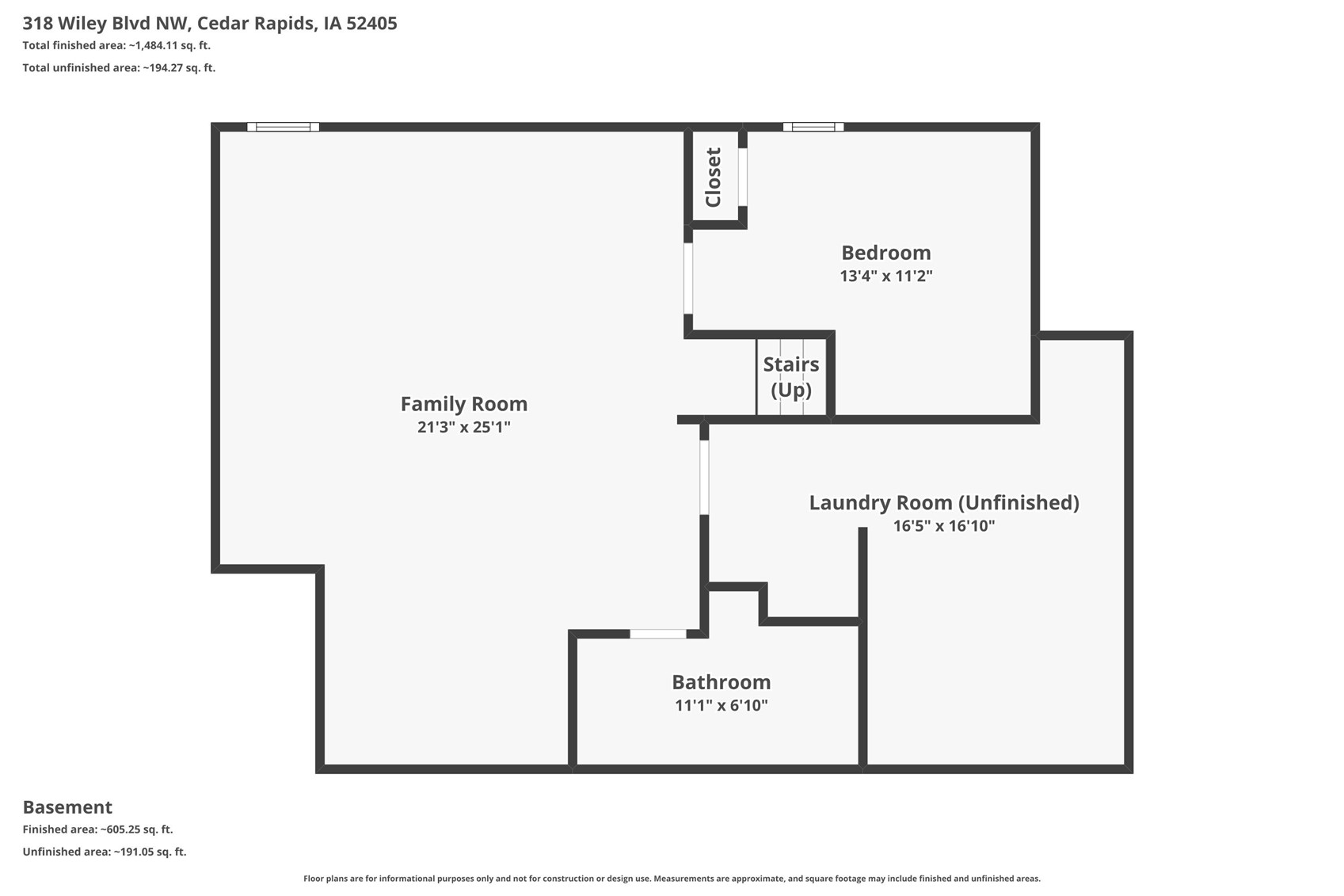 318 Wiley Boulevard NW Cedar Rapids IA 52405