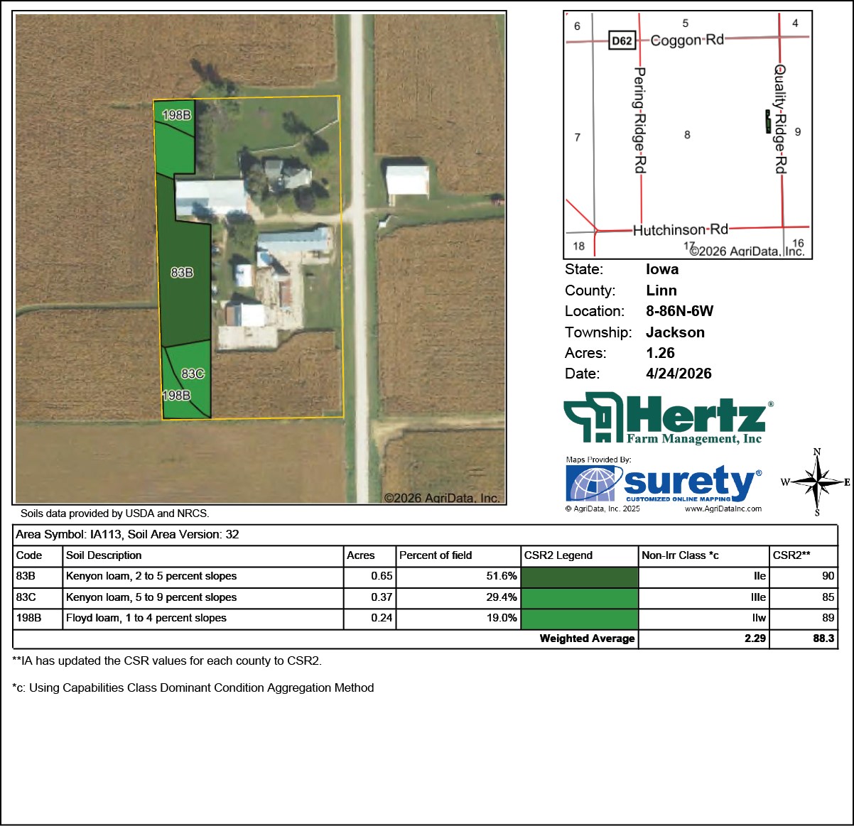 5718 Quality Ridge Road Coggon IA 52218