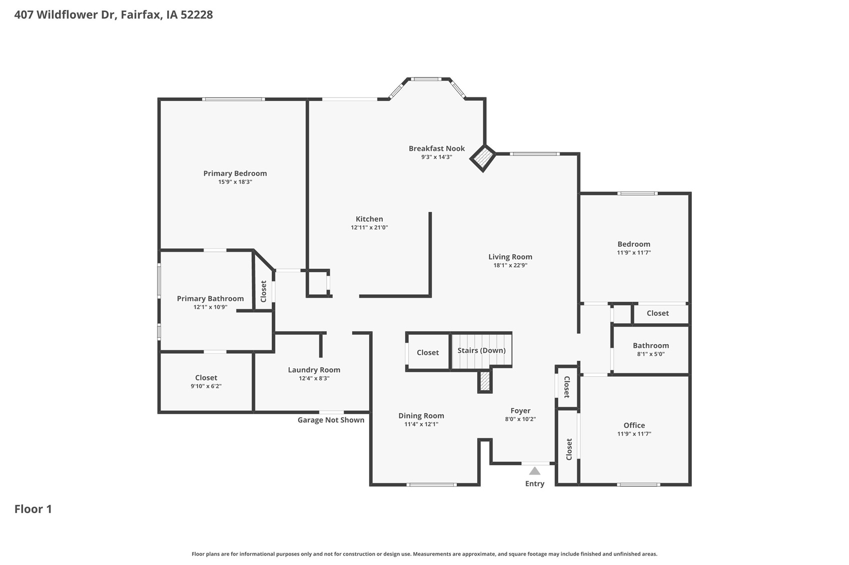 407 Wildflower Drive Fairfax IA 52228