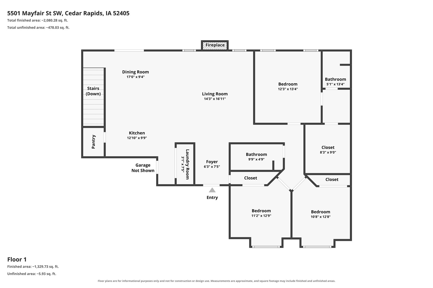 5501 Mayfair Street Cedar Rapids IA 52404