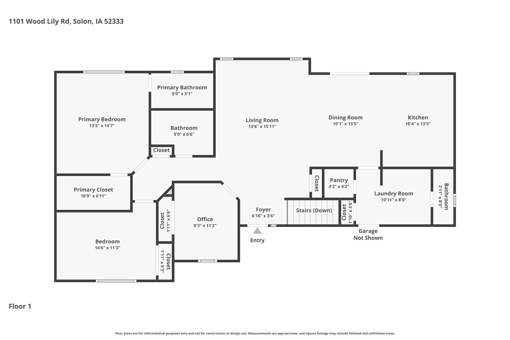 1101 Wood Lily Road Solon IA 52333