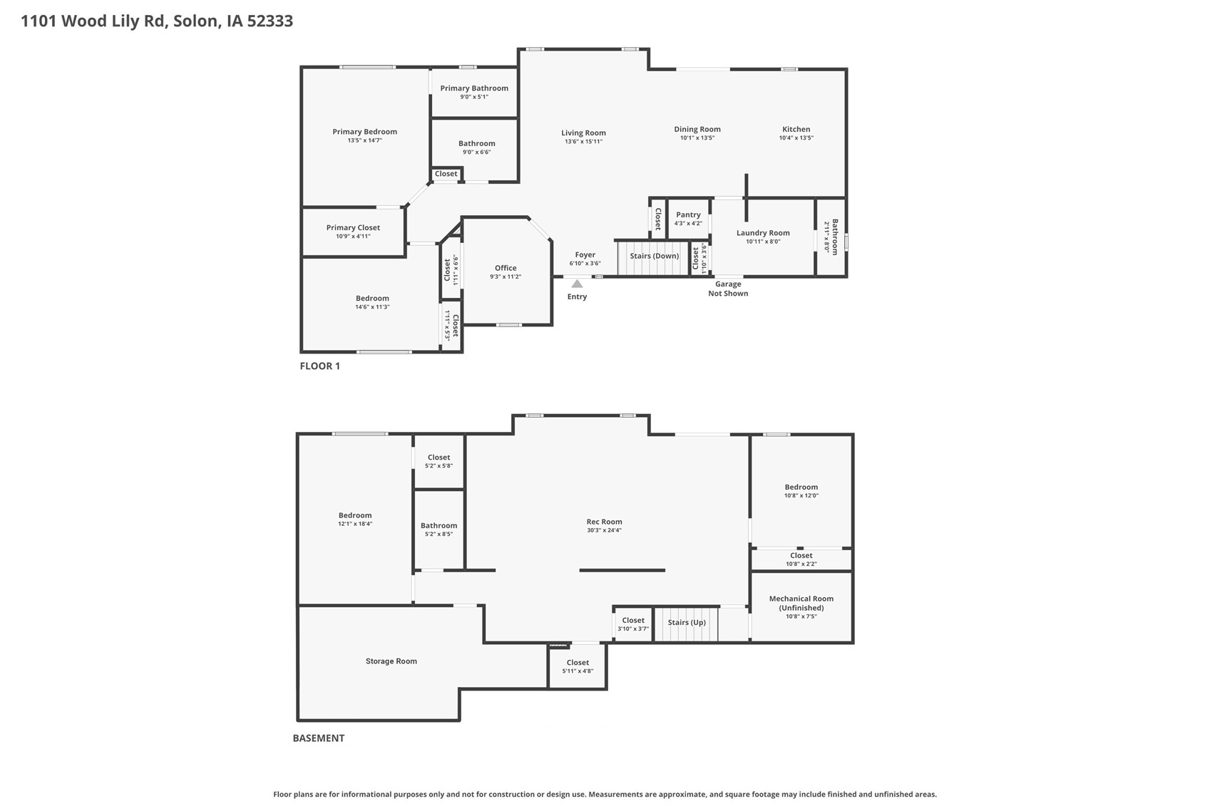 1101 Wood Lily Road Solon IA 52333