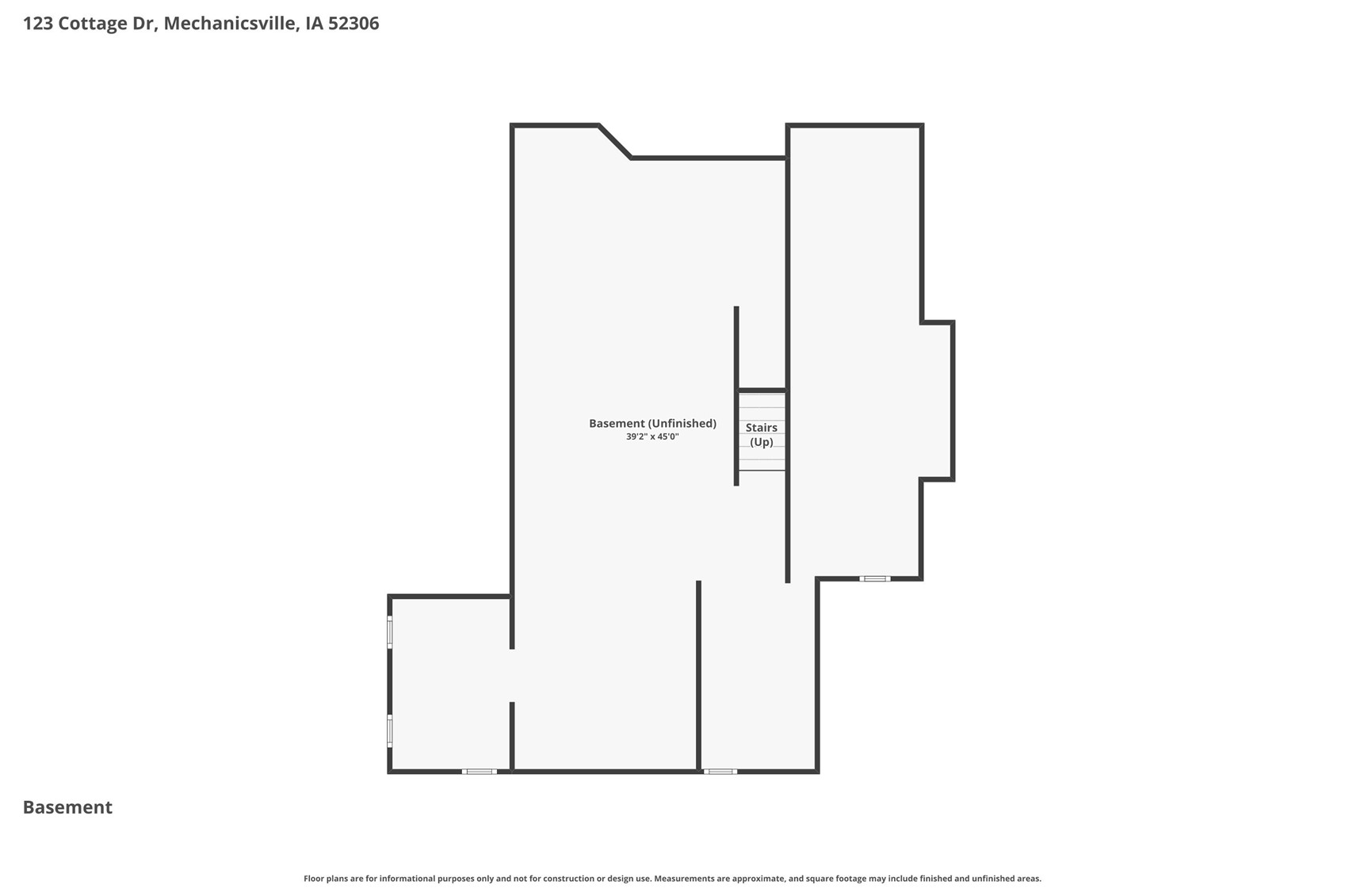 123 Cottage Drive Mechanicsville IA 52306