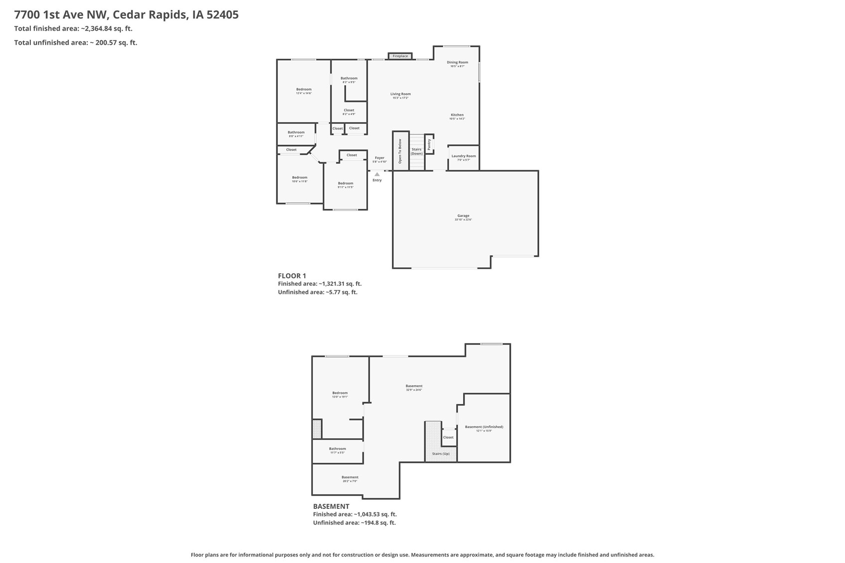 7700 1st Avenue NW Cedar Rapids IA 52405