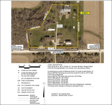 4617 Durow Road Center Point IA 52213