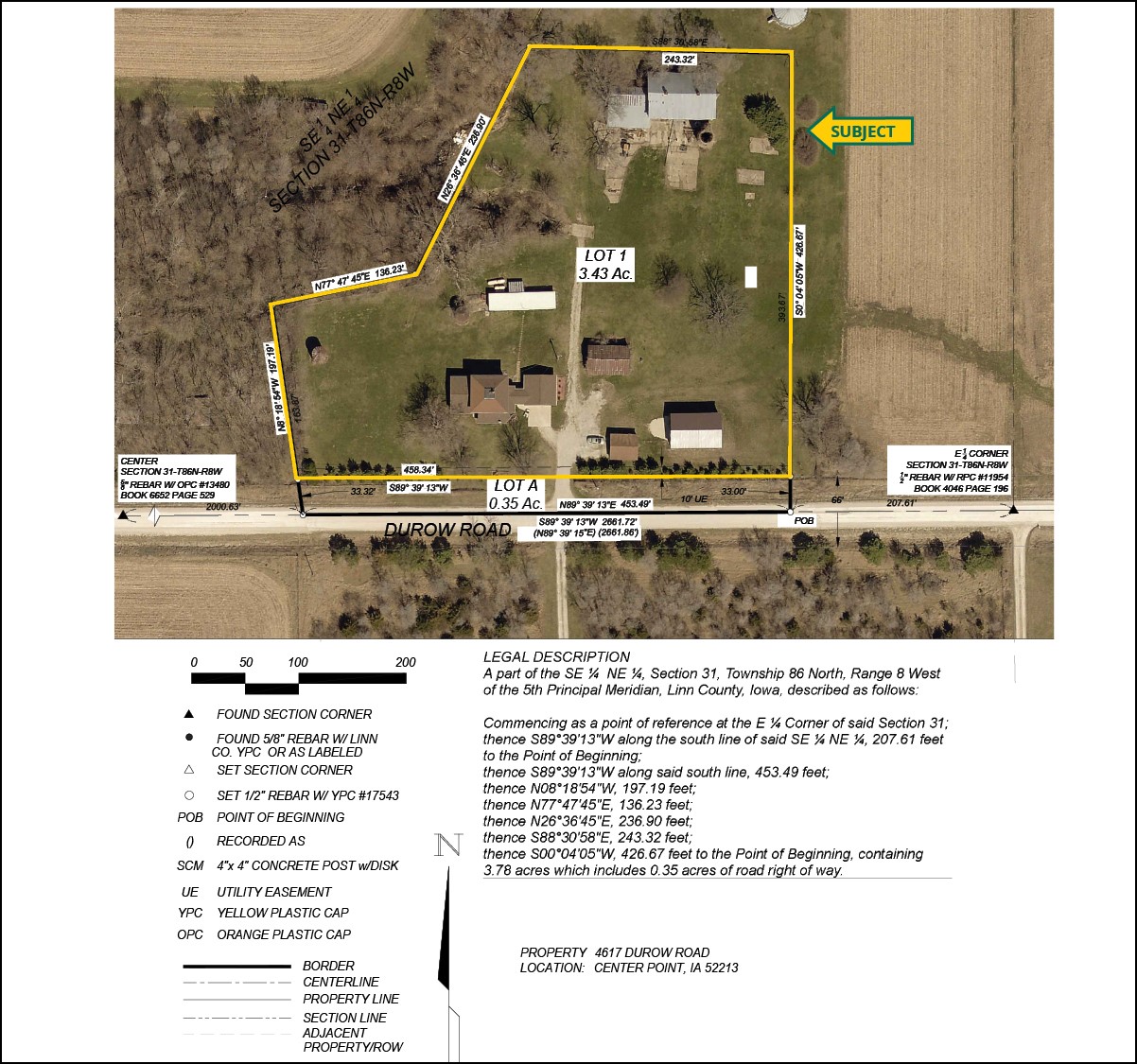 4617 Durow Road Center Point IA 52213