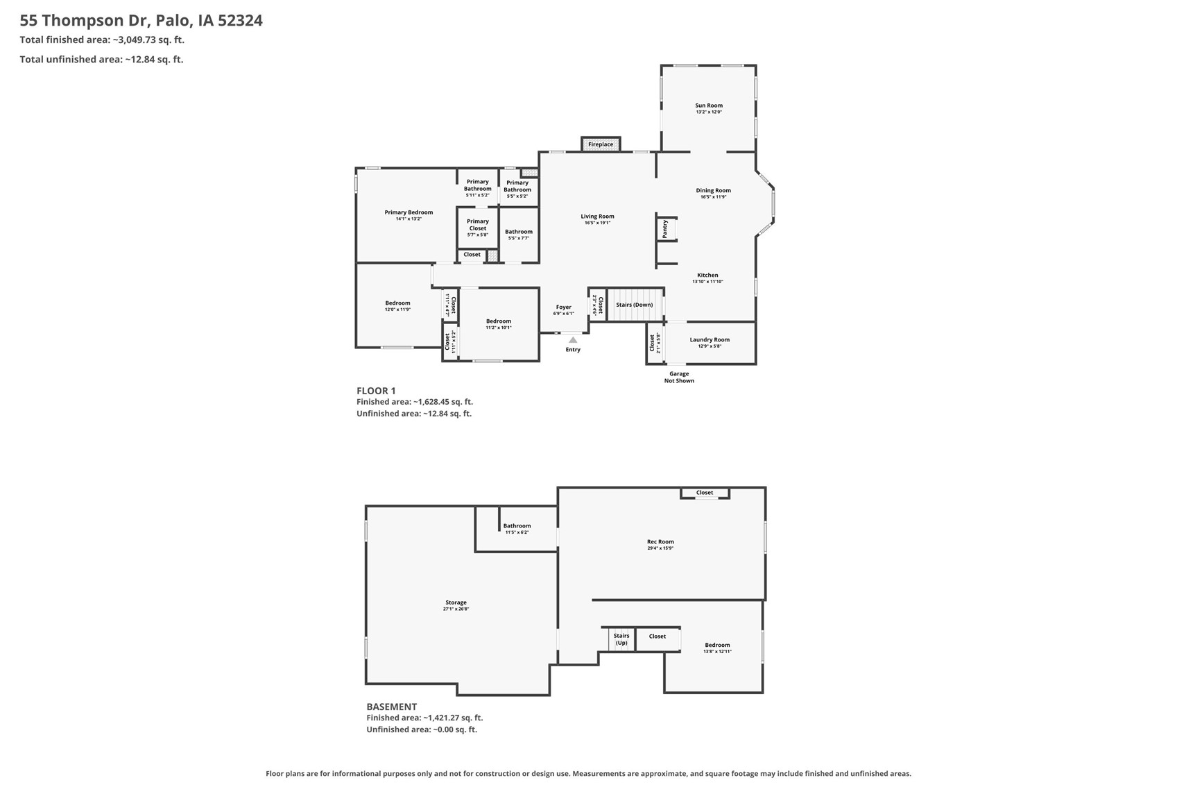 55 Thompson Palo IA 52324