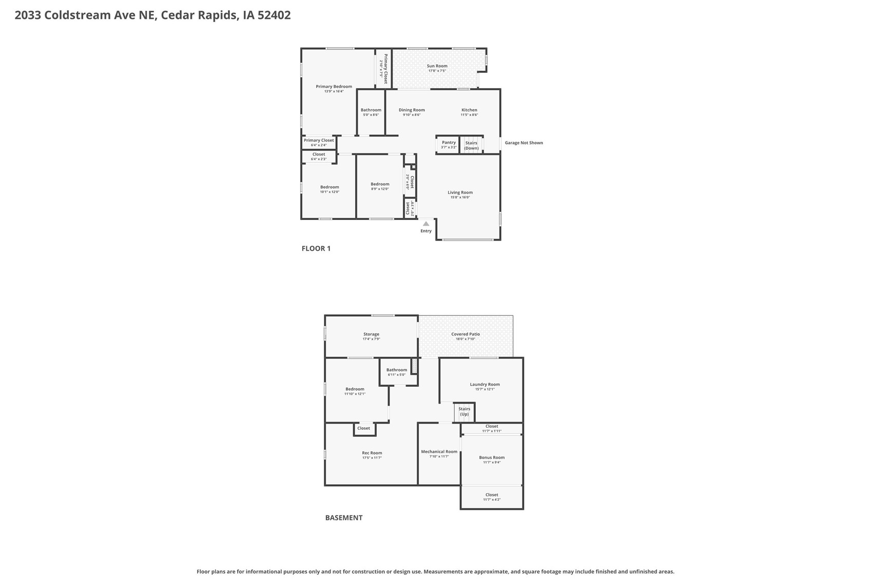2033 Coldstream Avenue NE Cedar Rapids IA 52402