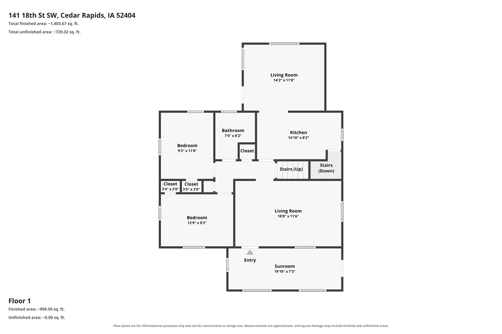 141 18th Street SW Cedar Rapids IA 52404