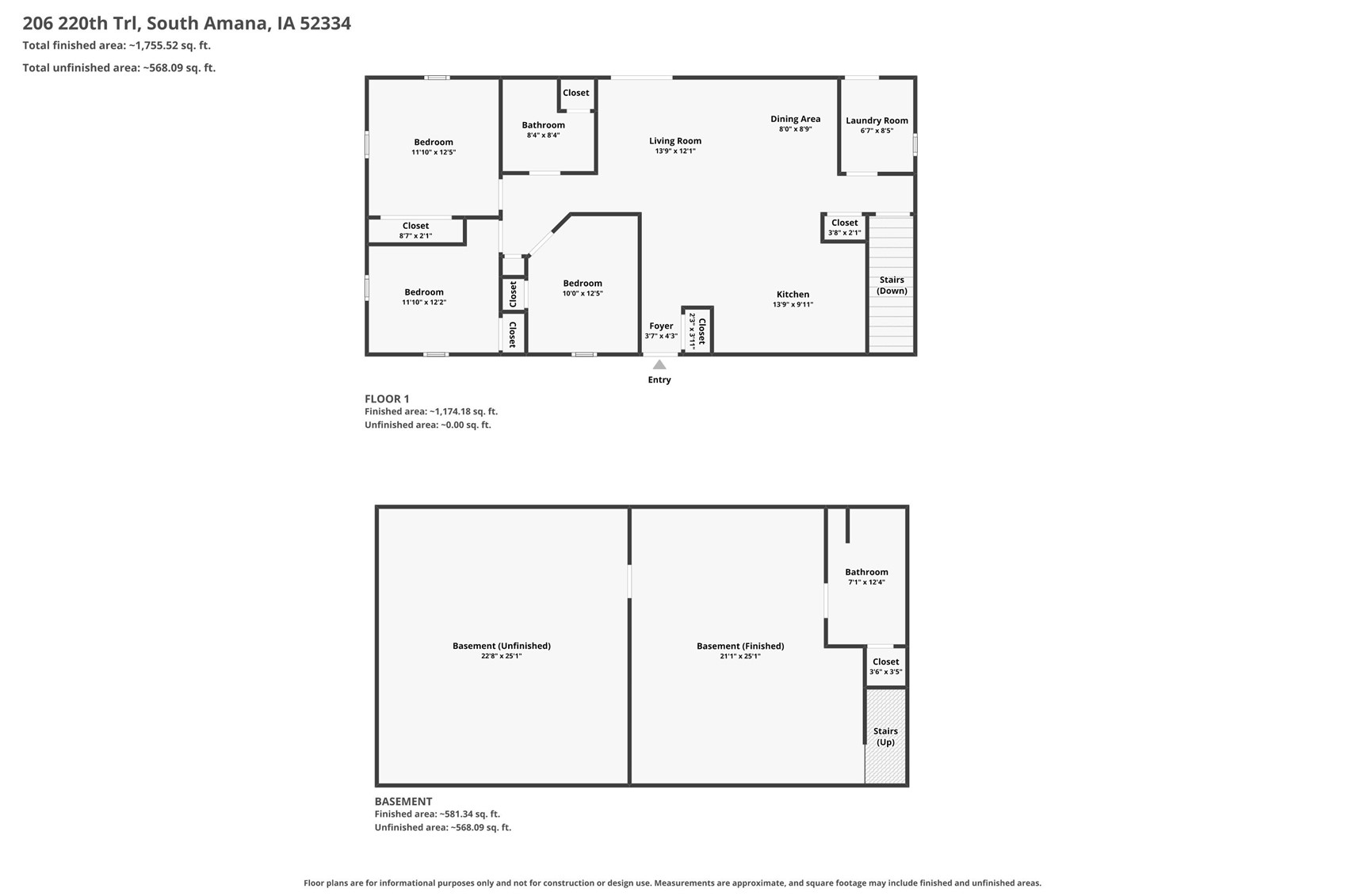 206 220th Trail South Amana IA 52334