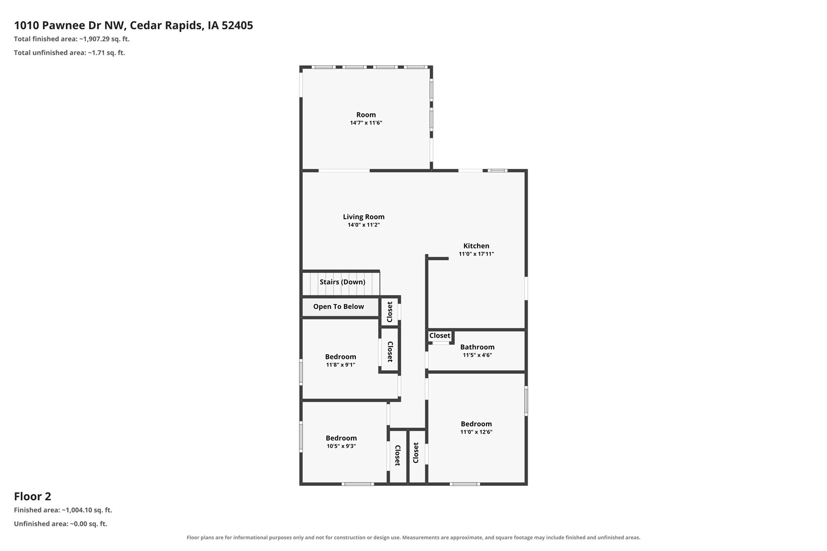 1010 Pawnee Drive NW Cedar Rapids IA 52405
