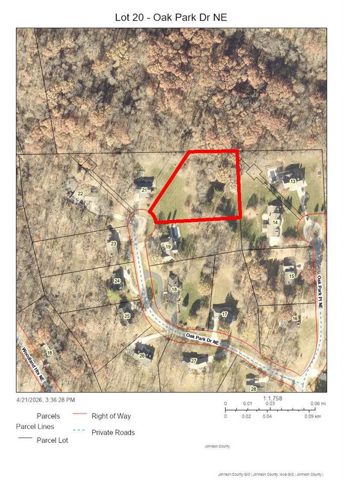 Lot 20 Oak Park Drive NE Iowa City IA 52240